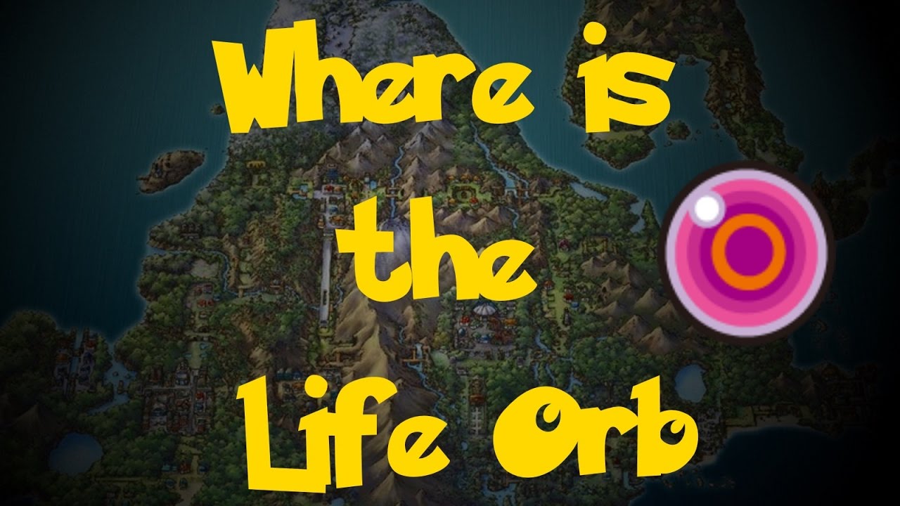 Where Is: The Life Orb (Pokemon Diamond/Pearl/Platinum)