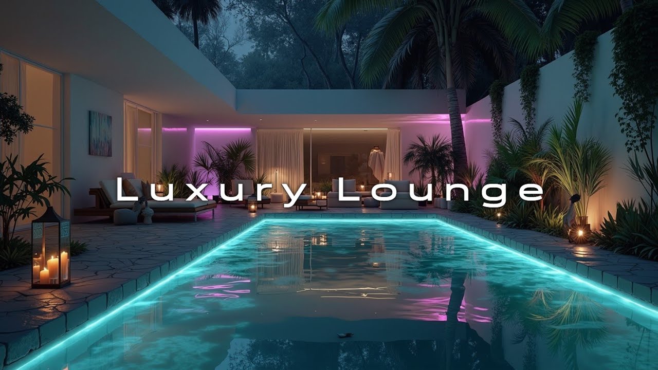 Luxury Poolside Chillout Mix ~ Deep Relaxation Music for Elegant Evening Vibes 🌟