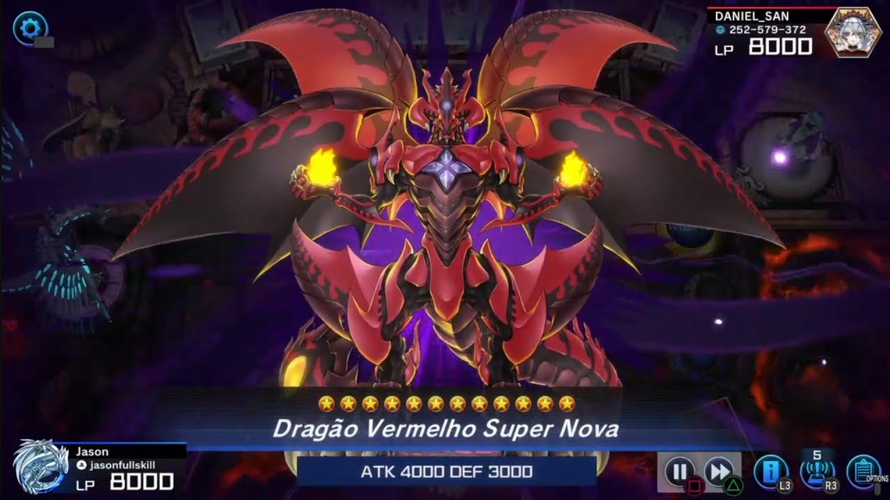 Yu-Gi-Oh! Master Duel Deck Dragão Vermelho: Rei Carmesim