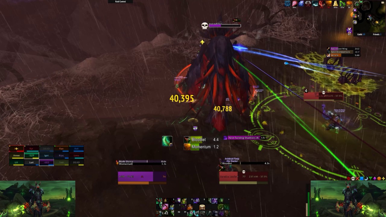 Emerald Nightmare - Elerethe Renferal - Heroic
