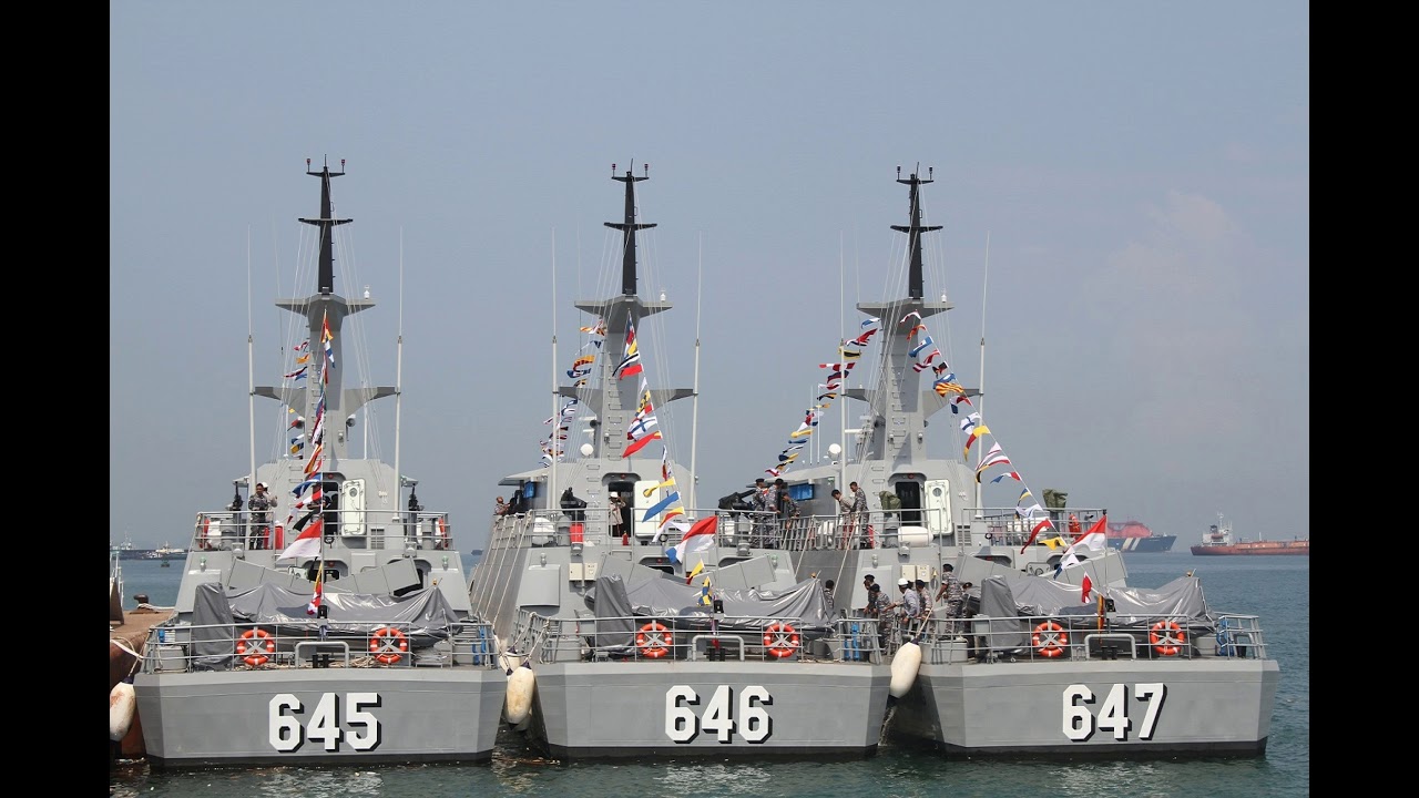 印度尼西亞海軍 Clurit級快速攻擊艇 剪輯 Indonesia Navy Clurit-class fast attack craft