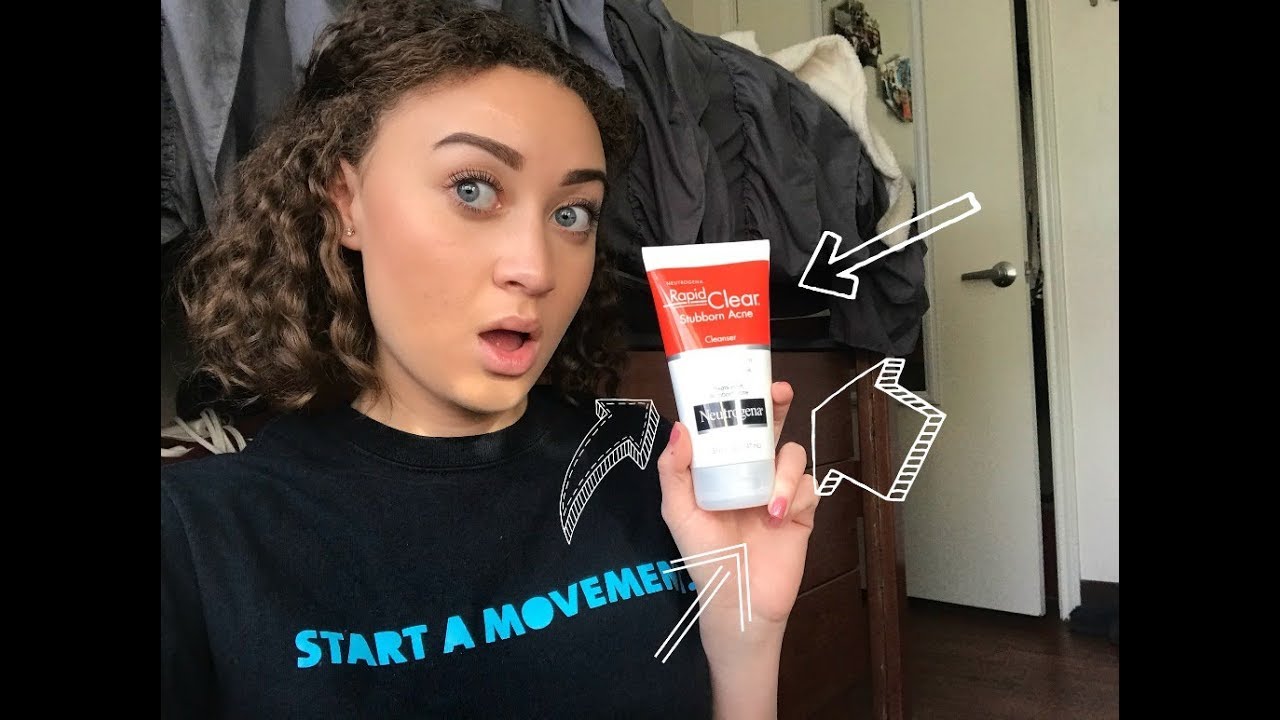Neutrogena Rapid Clear Stubborn Acne Cleanser Review