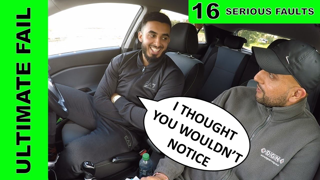 Confident Driver Makes 16 SERIOUS Driving Faults | 