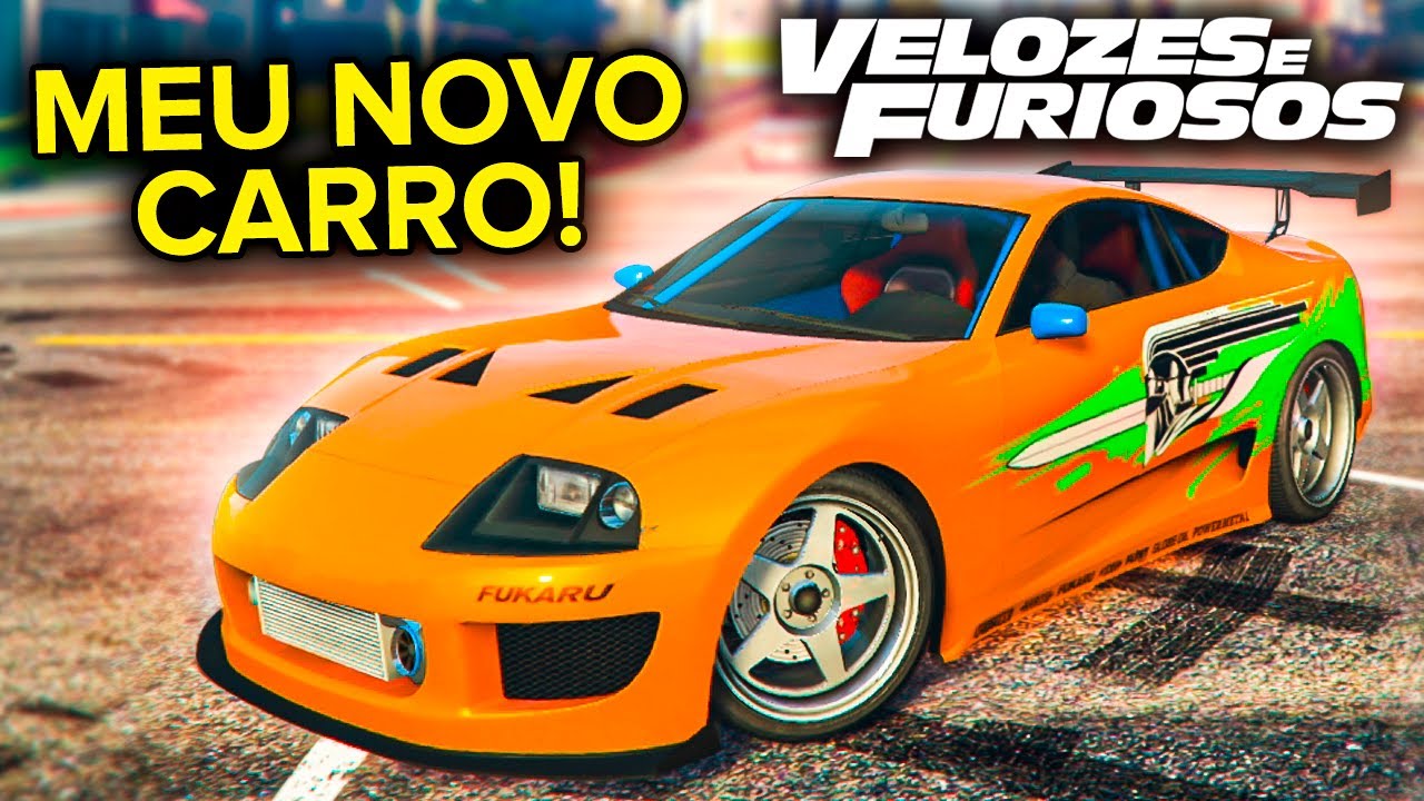 DEPOIS DE ANOS O SUPRA CHEGOU NO GTA 5 (VELOZES E FURIOSOS)