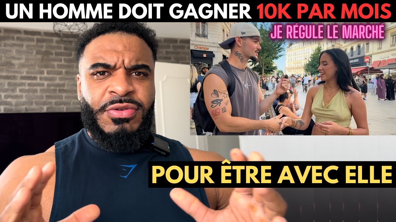 SI TU GAGNES MOINS DE 10K PAR MOIS ELLE NE TE REGARDE PAS