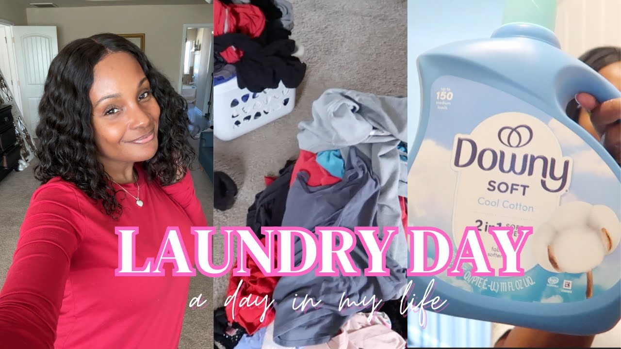 VLOG: REAL DAY IN THE LIFE / GET IT ALL DONE / LAUNDRY MOTIVATION / WFHM #cleanwithme #laundry