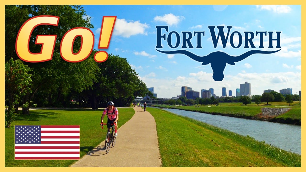 Treadmill Workout Scenery | Virtual Running Videos | 1 Hour Virtual Run | Fort Worth, Texas