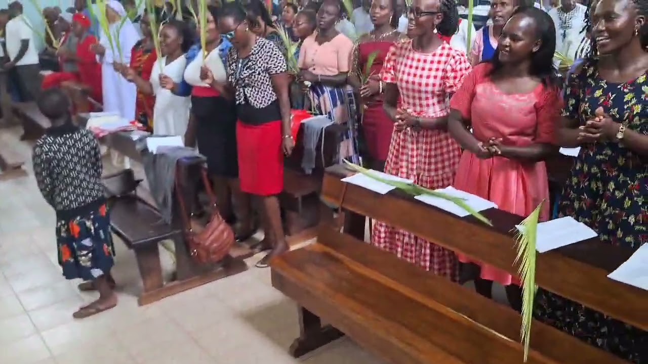Mtakatifu Mwana wa Daudi by St. Cecilia Choir, Chuka Parish in cellebration of TRIUMPHANT ENTRY