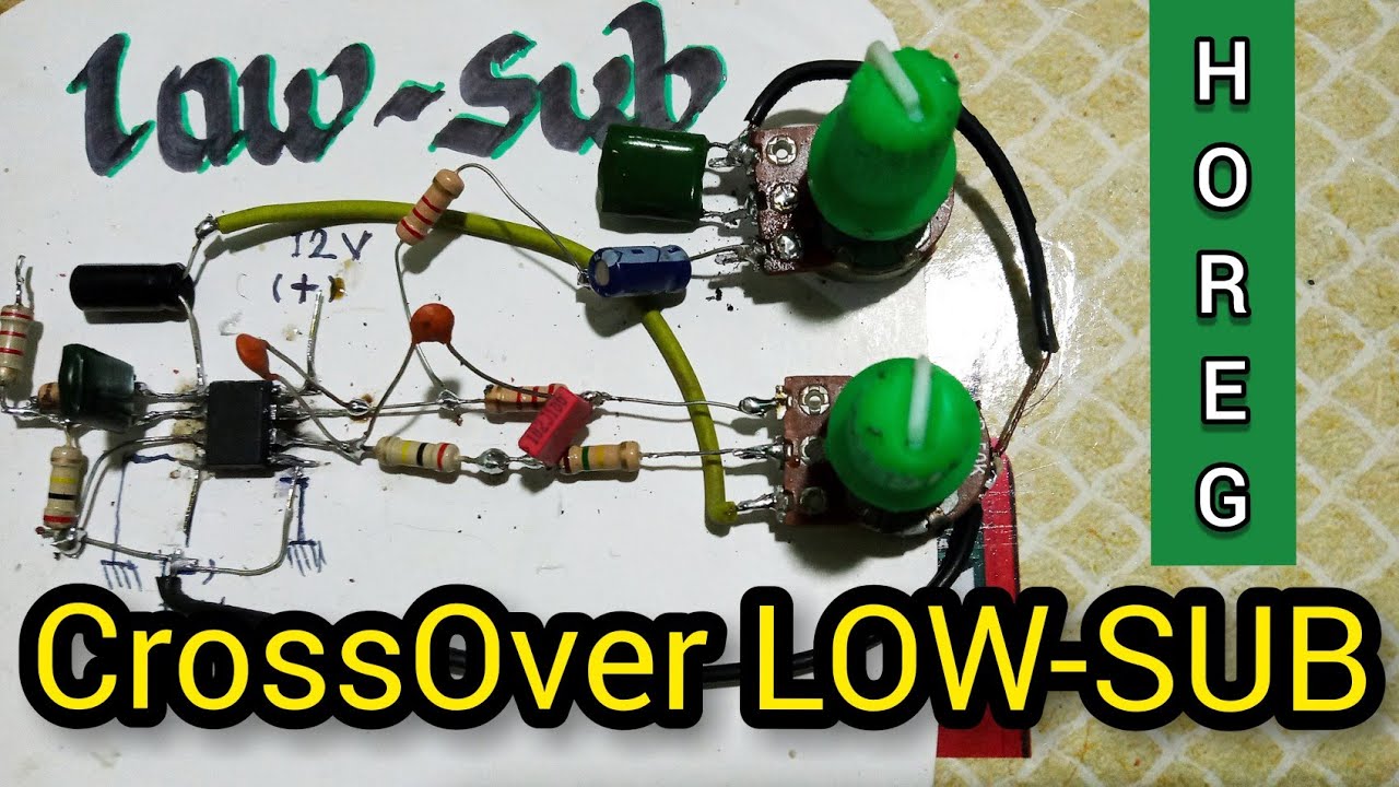 CARA MERAKIT CROSSOVER AKTIF LOWSUB SUPER HOREG