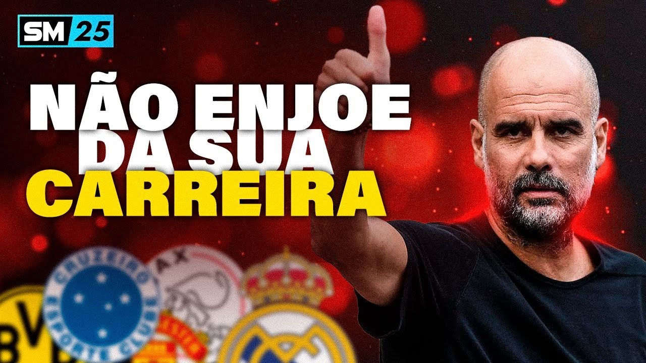SM25: SEGREDO para VOC&Ecirc; NUNCA ENJOAR das suas CARREIRAS SOCCER MANAGER 2025 🔥