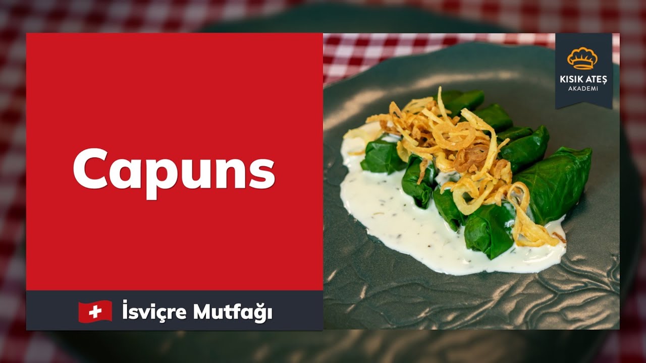 Capuns Tarifi #isvi&ccedil;remutfağı #d&uuml;nyamutfağı #kısıkateşakademi #capuns #sarmatarifleri