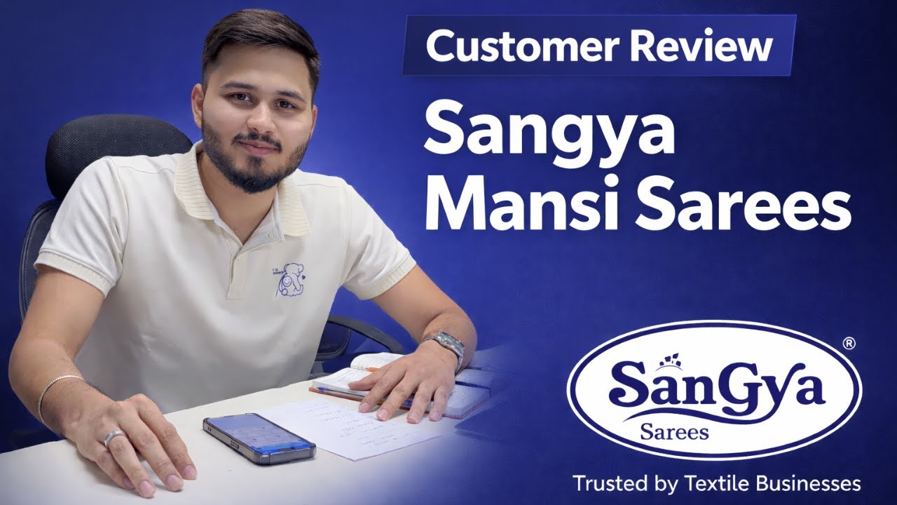 ✅ जानिए Simple Hisaab का अनुभवSurat के प्रसिद्ध Textile व्यापारी Sangya Mansi Sarees से 👇