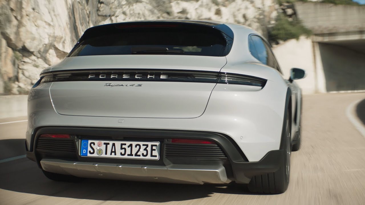 НОВЫЙ Porsche Taycan Cross Turismo 2021 - ВОЖДЕНИЕ, экстерьер, интерьер и ЦЕНА