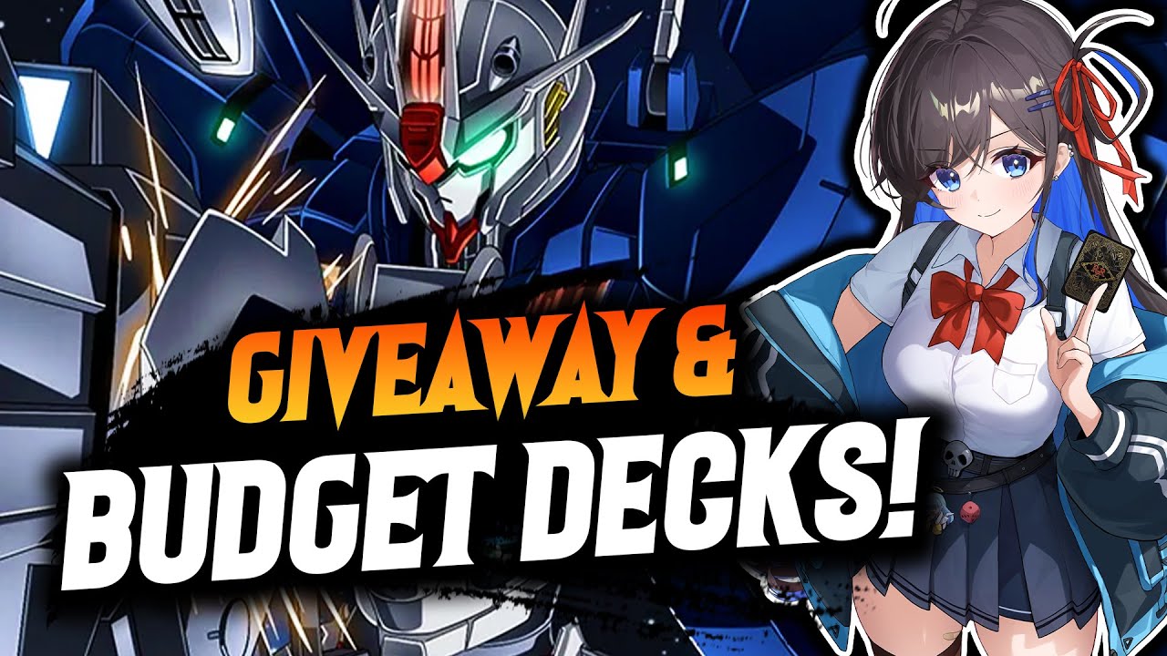 BUDGET DECKS for the Gundam Card Game!