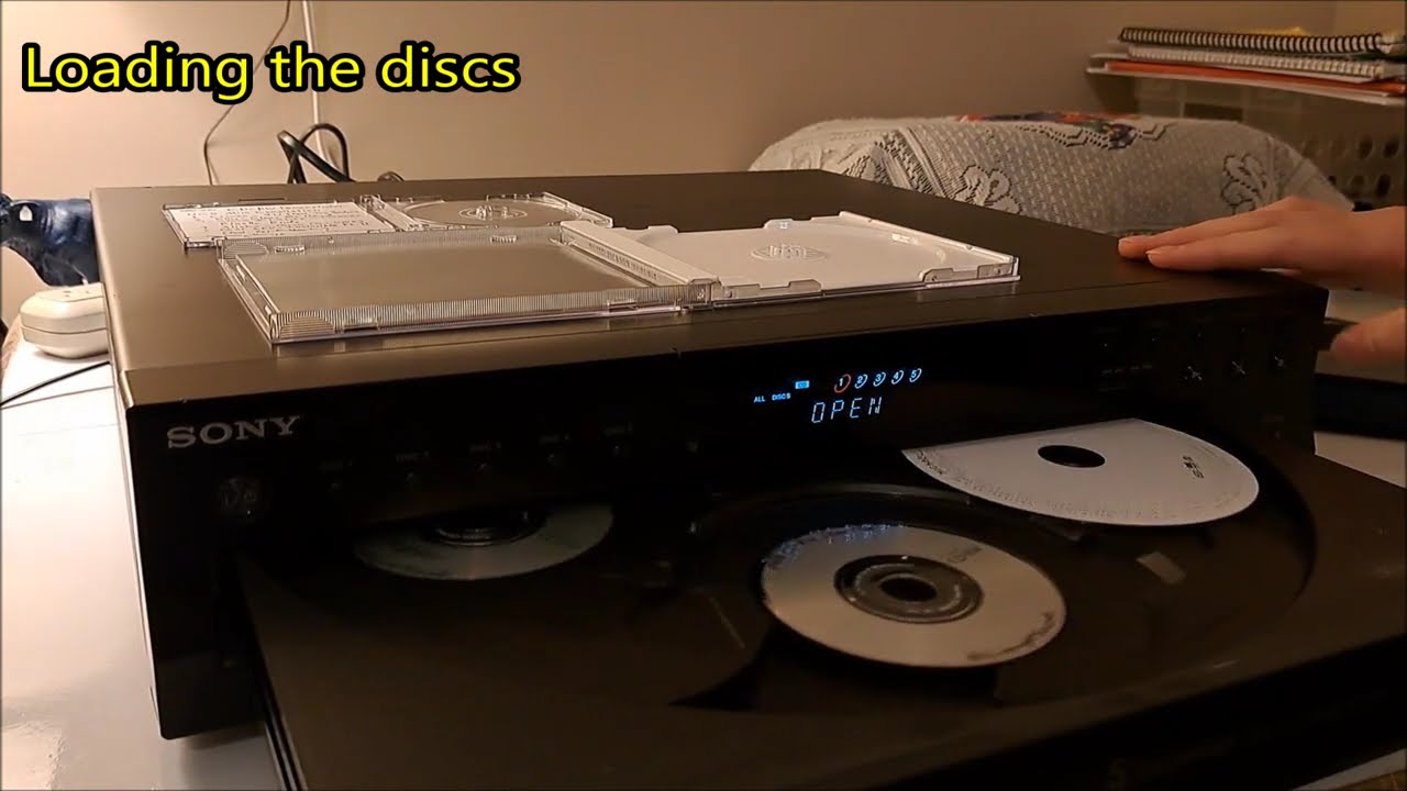 Sony CDP-CE500 Compact disc player | Initial testing