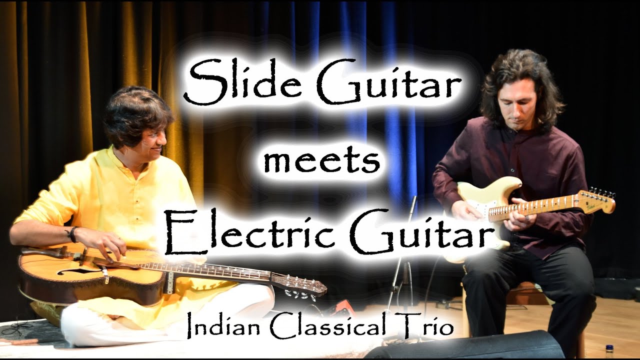 Slide Guitar vs Electric Guitar vs Tabla - Raag Jog - Attuned - Indian Classical Trio