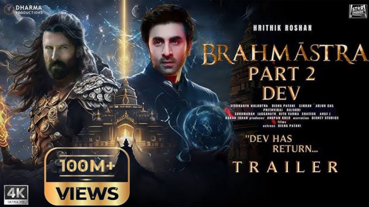 BRAHMSATRA : PART -2 (dev has return) trailer out now | Hrithik Roshan| Ranveer Kapoor |Aaliya Bhatt