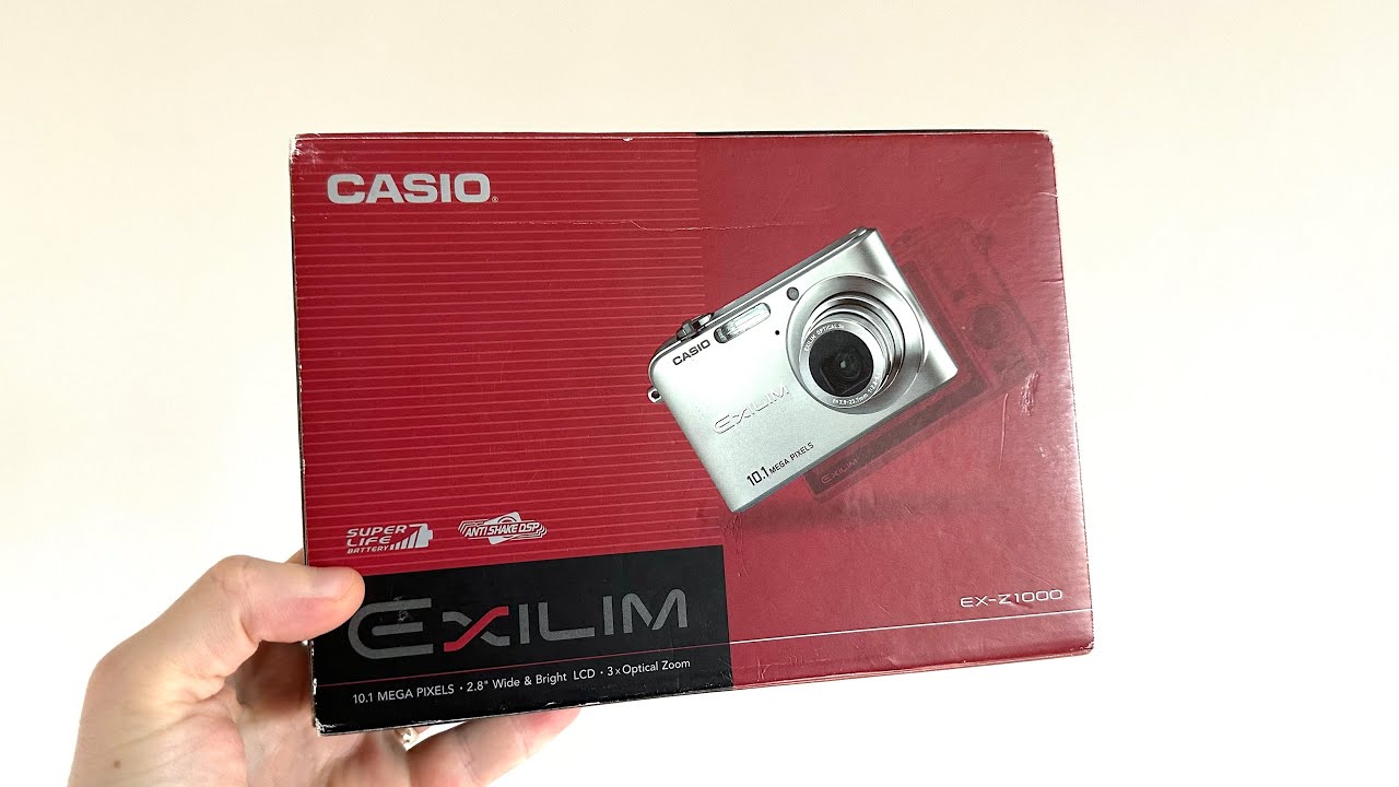 Casio Exilim EX Z1000 Unboxing