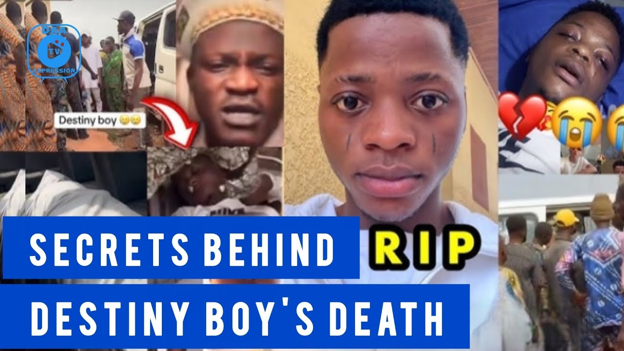 Secrets Behind Destiny Boy's Deåth, His Mother Cries Out...
