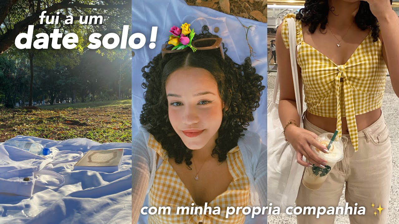 fui a um date solo ~ self care summer | piquenique 🧺💐