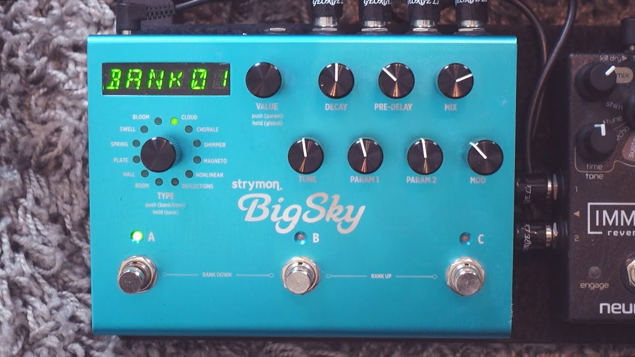 Strymon Big Sky Infinite vs. Freeze modes - How to best use them