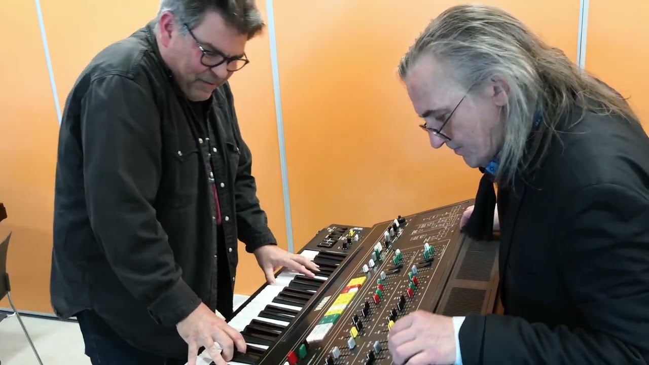 arnold and freddy CS80 SynthFest France 2023