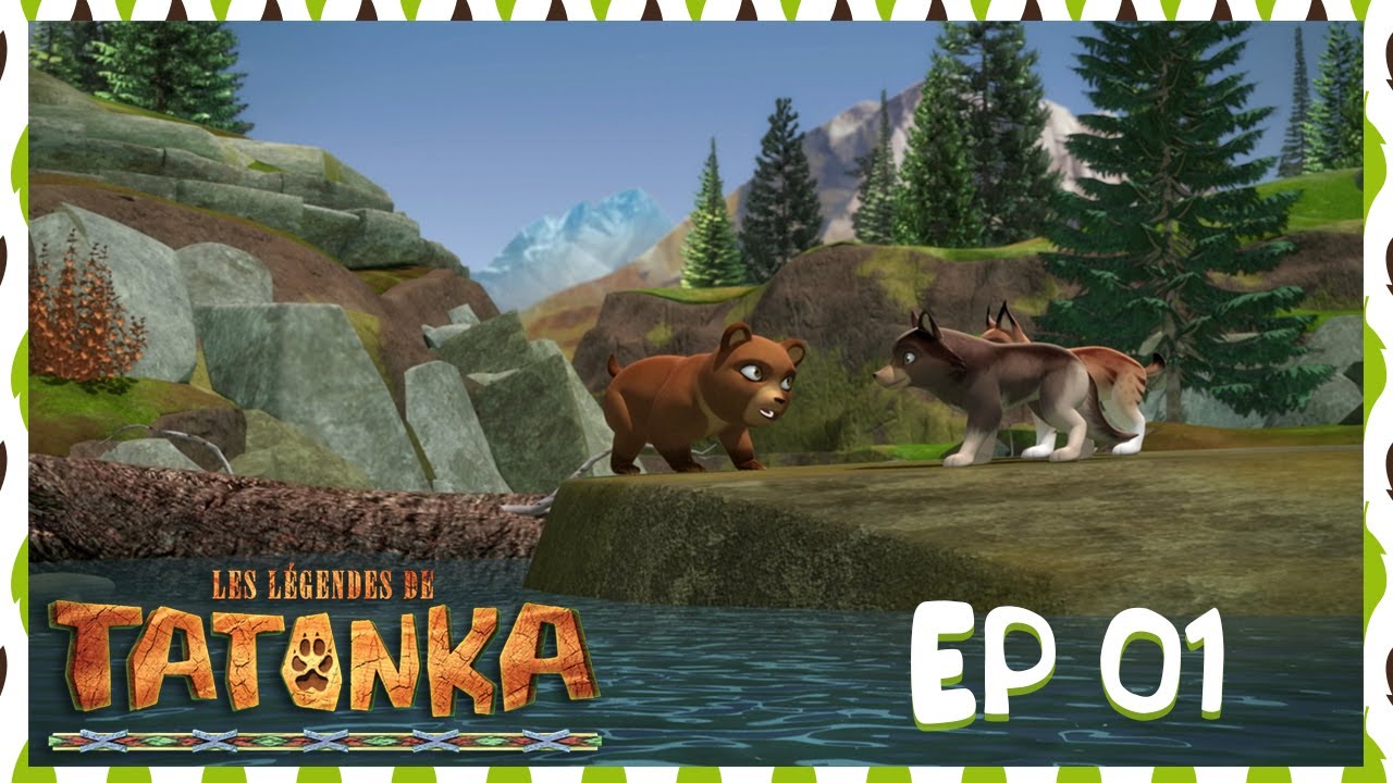 Tatonka en Français 🐺 EP 01 - La rivière vide 🏞️ Dessin animé