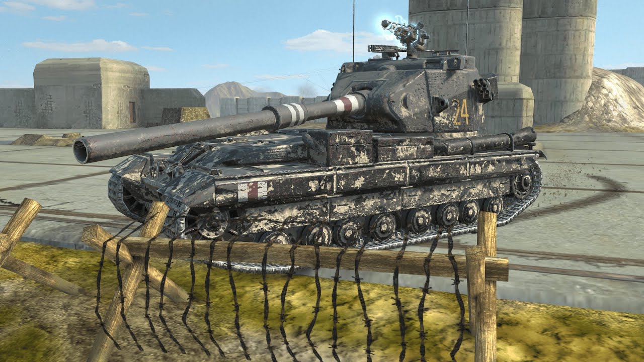 86% БАБАКСЕЛЬ - ДОБИВ 3 МЕТКИ - FV215b 183 √857 Ω/A - WoT Blitz