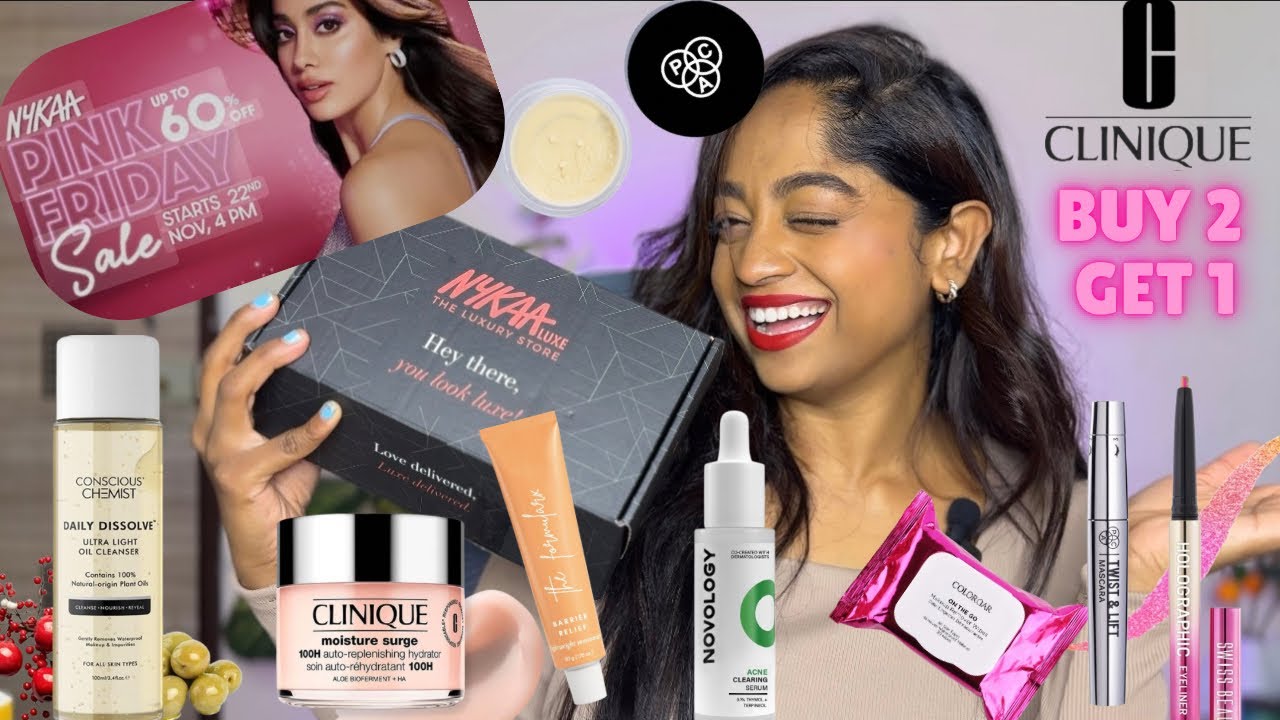 Huge *NYKAA* Pink Friday Sale Haul 2024 | Upto 60 % Off | Skincare,Makeup ,Bodycare Haul