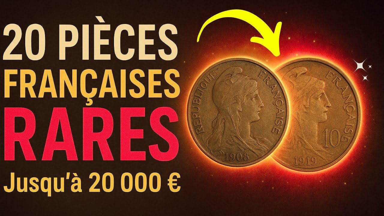 20 Pièces Françaises RARES Très Anciennes à ne pas JETER !