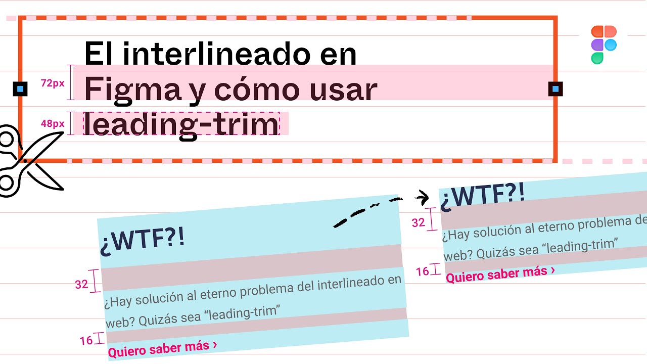 El interlineado en Figma y cómo usar leading-trim de css