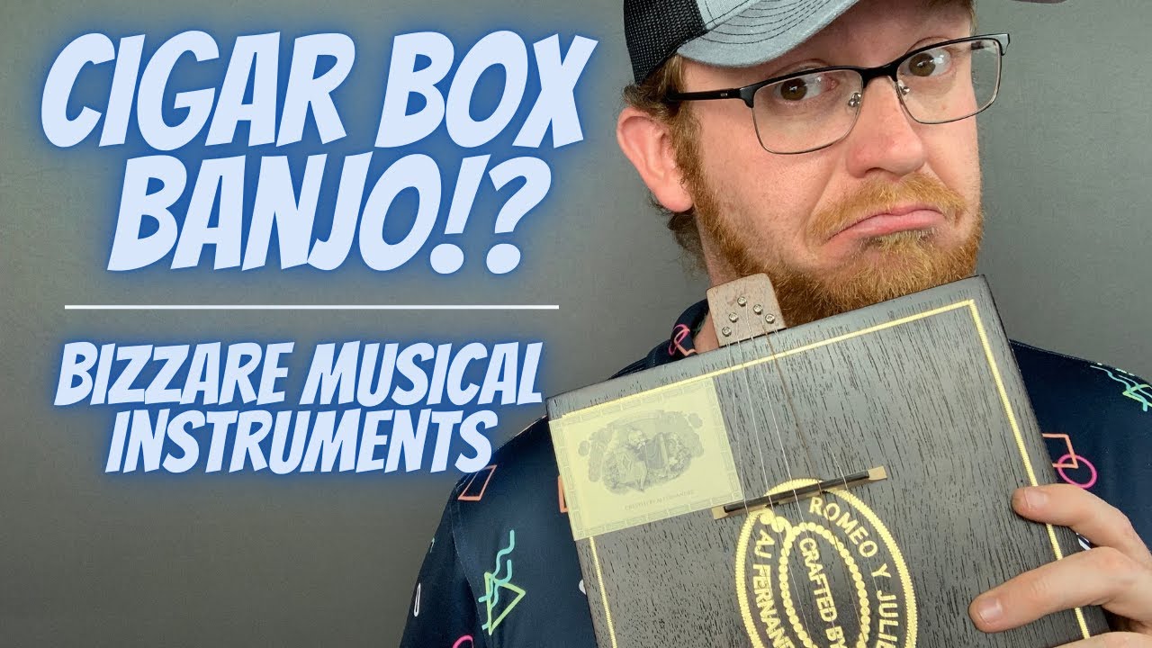 Walker Cigar Box Banjo // Bizarre Musical Instruments // Foggy Mountain Breakdown