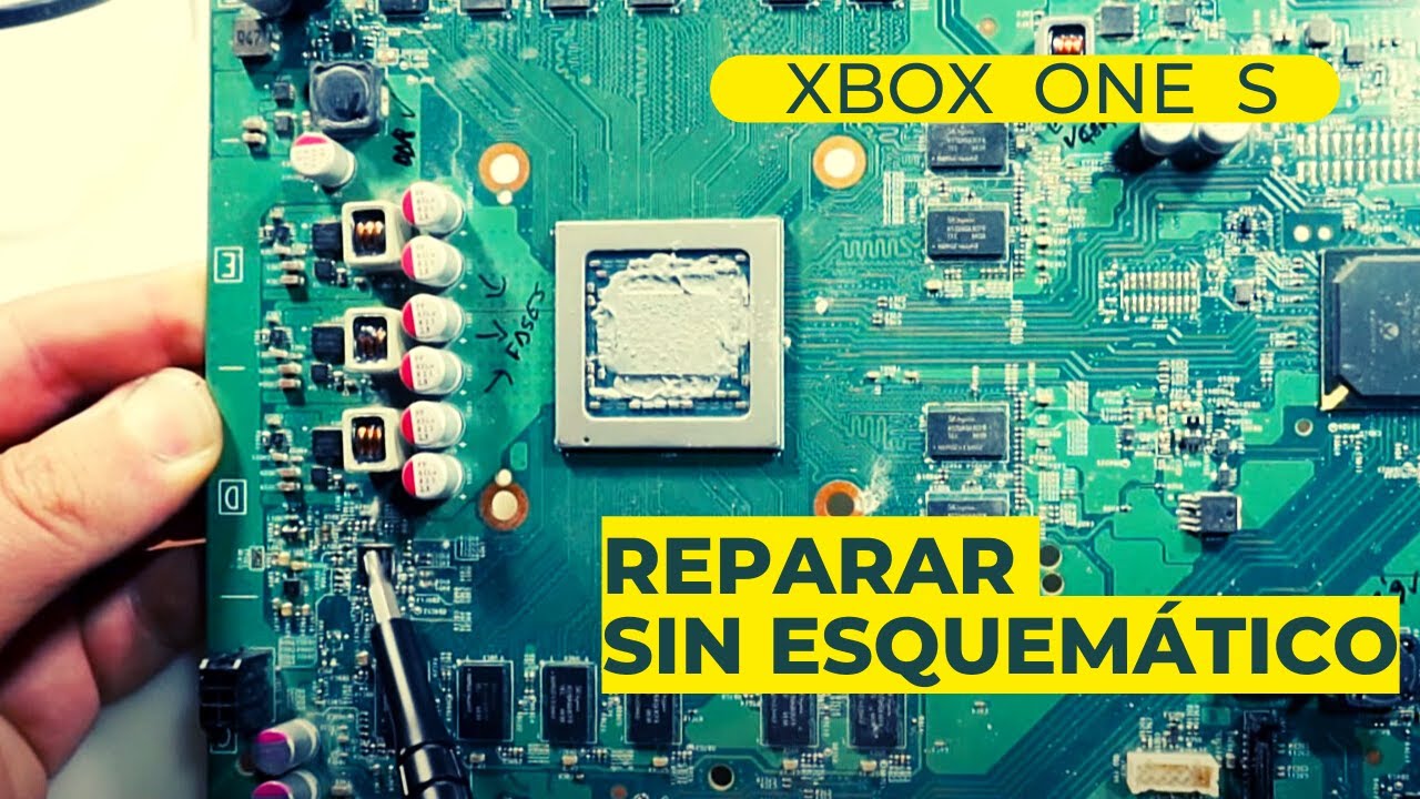 ¡CÓMO REPARAR XBOX ONE S! REVISAR ALIMENTACIÓN Y BOBINAS.