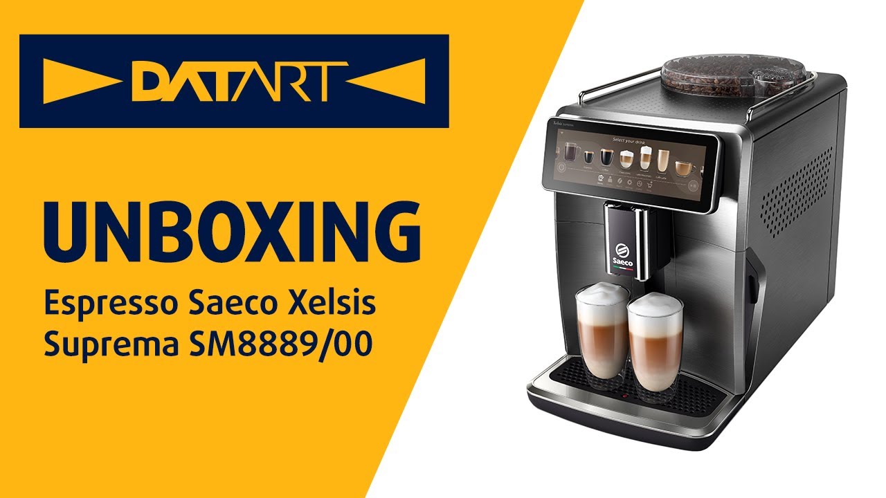 DATART - Espresso Saeco Xelsis Suprema SM8889/00  | unboxing