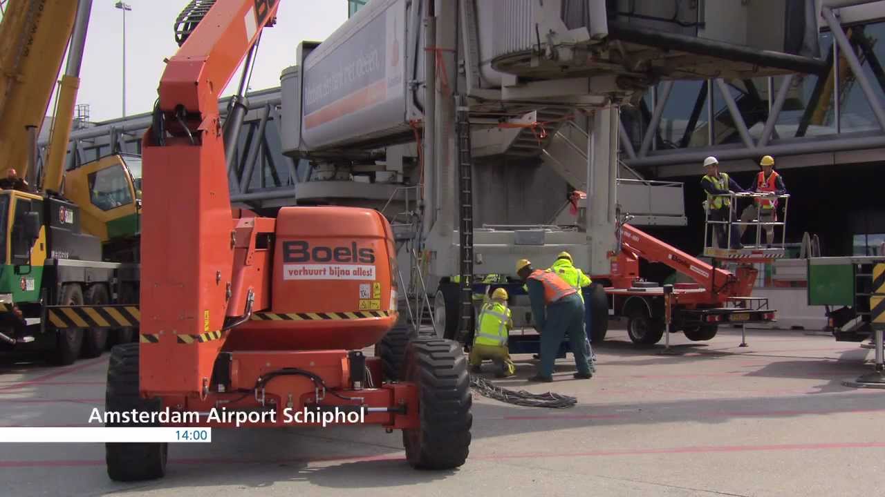 Saan plaatst Passenger Boarding Bridges op Schiphol (ENG)