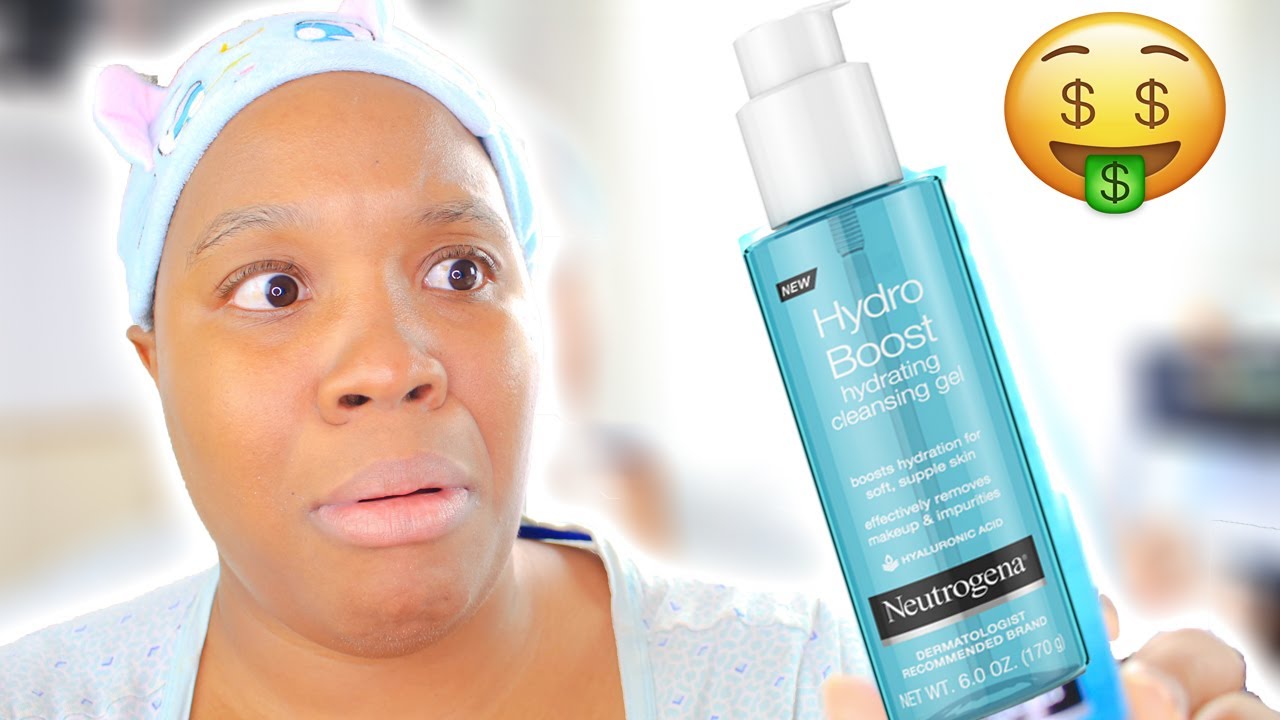 I tried ​Neutrogena Hydro Boost Cleanser! Neutrogena Hydro Boost Hydrating Cleansing Gel Review!