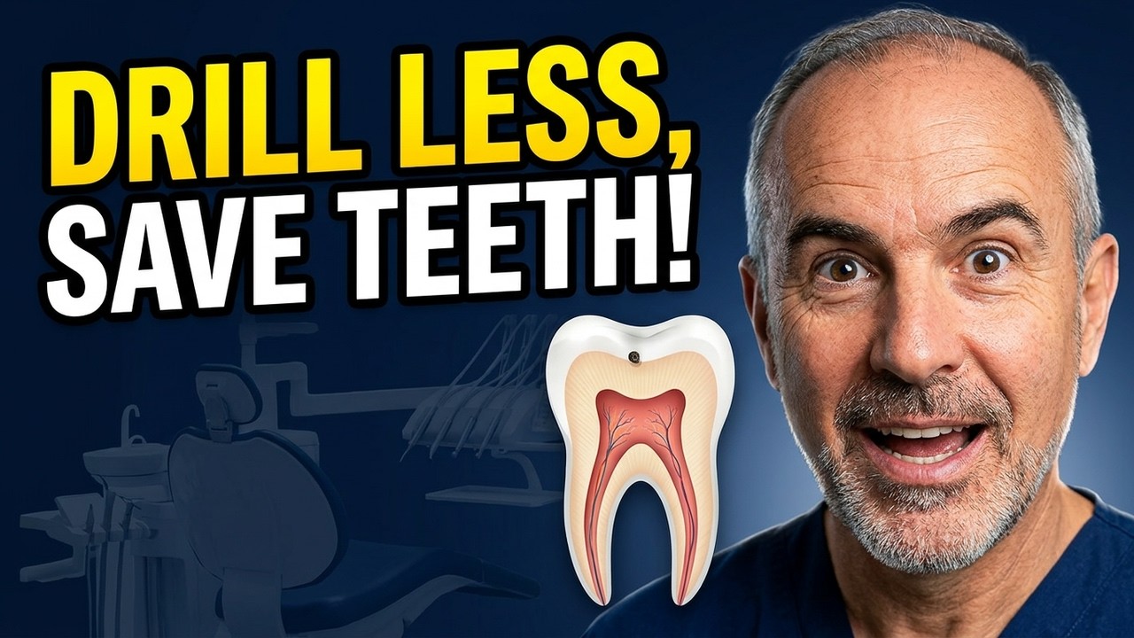 How Dentists Save Teeth With Less Drilling!