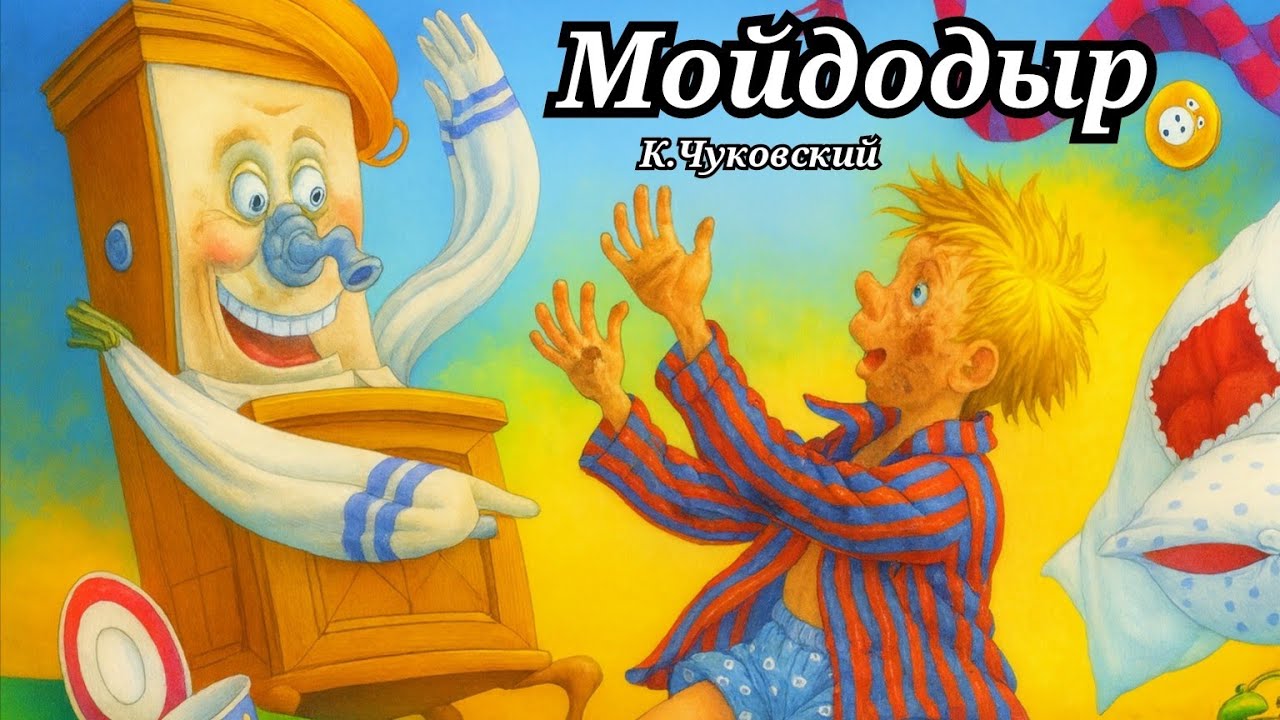 Мойдодыр | Корней Чуковский | детский стих о грязнуле | сказка для детей