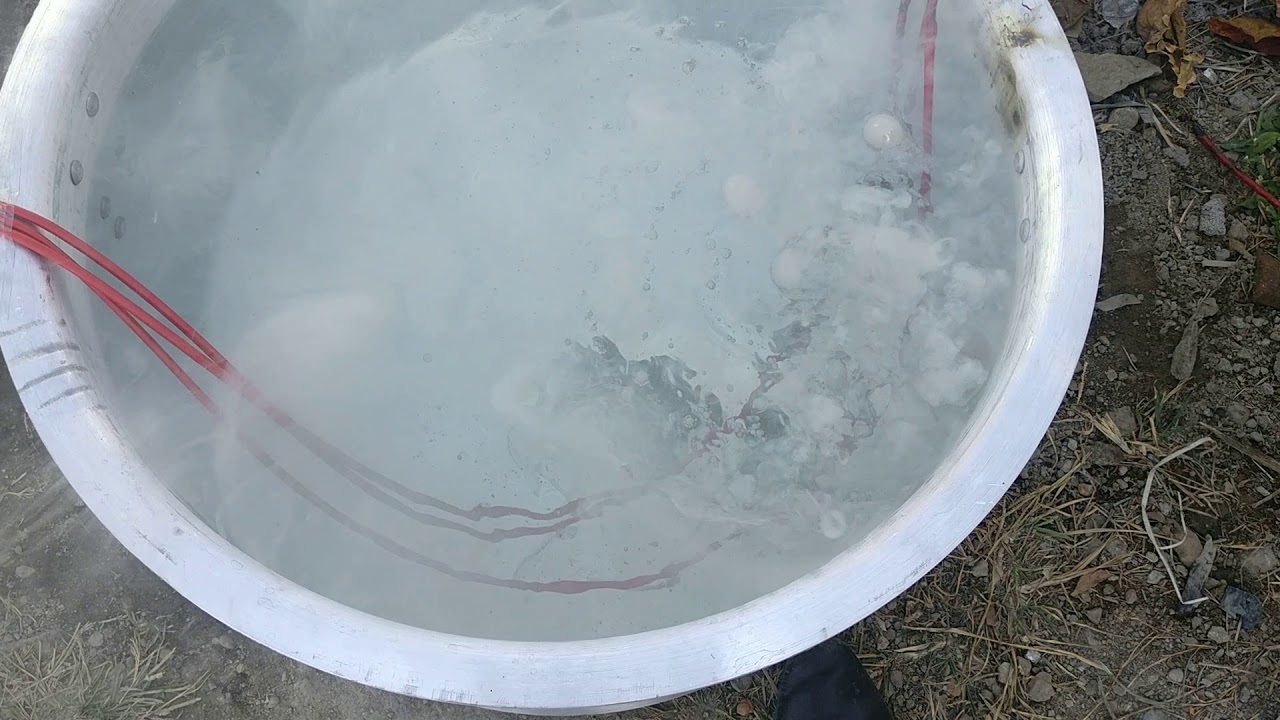 Polycoated Fuse (3) Underwater Burning