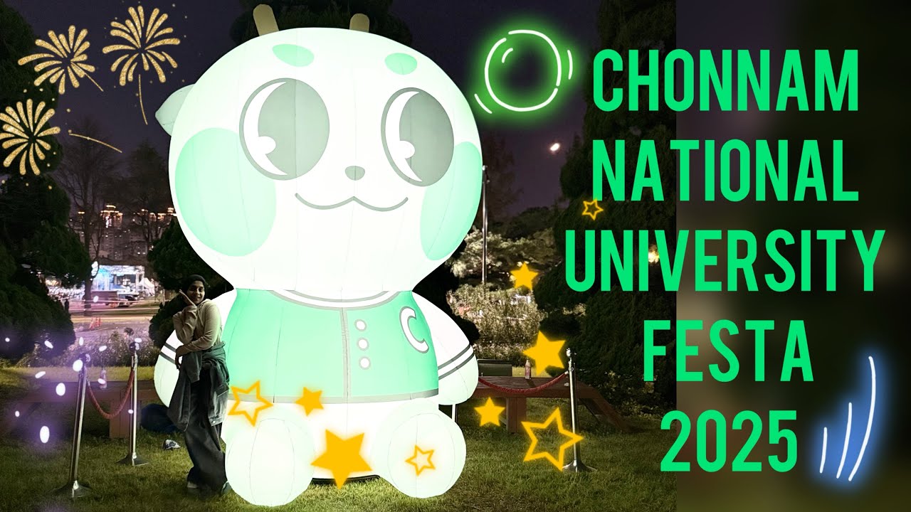 University Festa Vlog 🎉 | Games, Gifts & Live Music! 🇮🇳🇰🇷