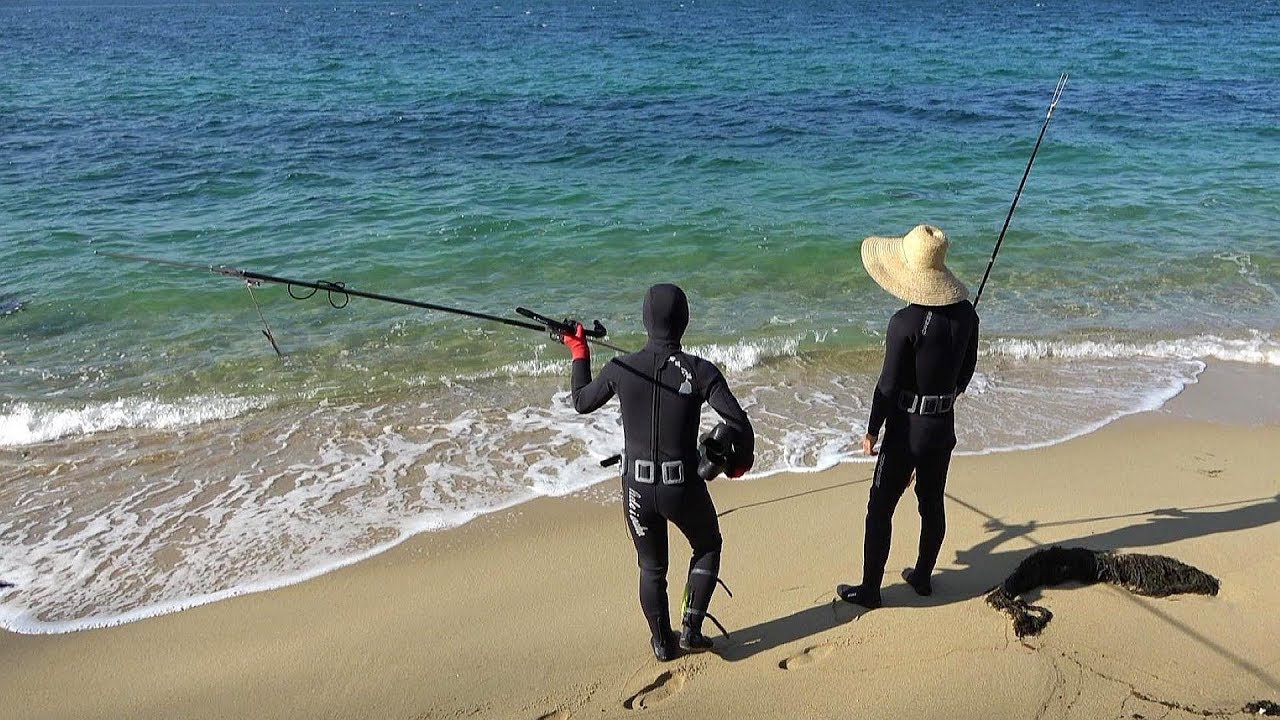 冬のモリ突きと魚料理