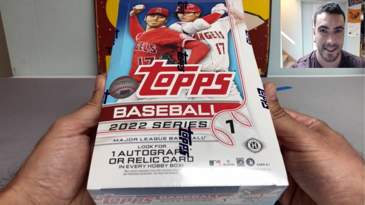 2022 Topps Series 1 Hobby Box - ОГРОМНЫЙ SSP & СИНИЙ НОВИЧОК КО ДНЮ ОТЦА /50!!!!!