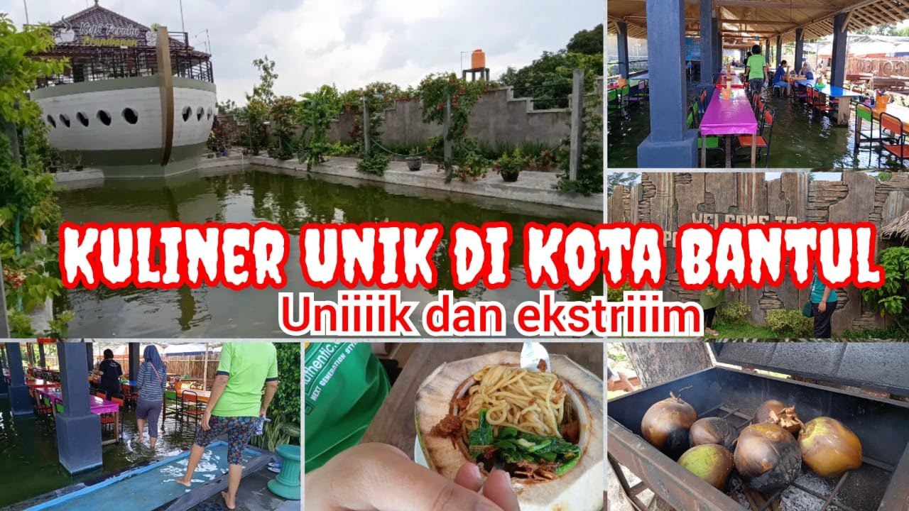 KULINER UNIK dan EKSTRIM di BANTUL dan SEKITARNYA