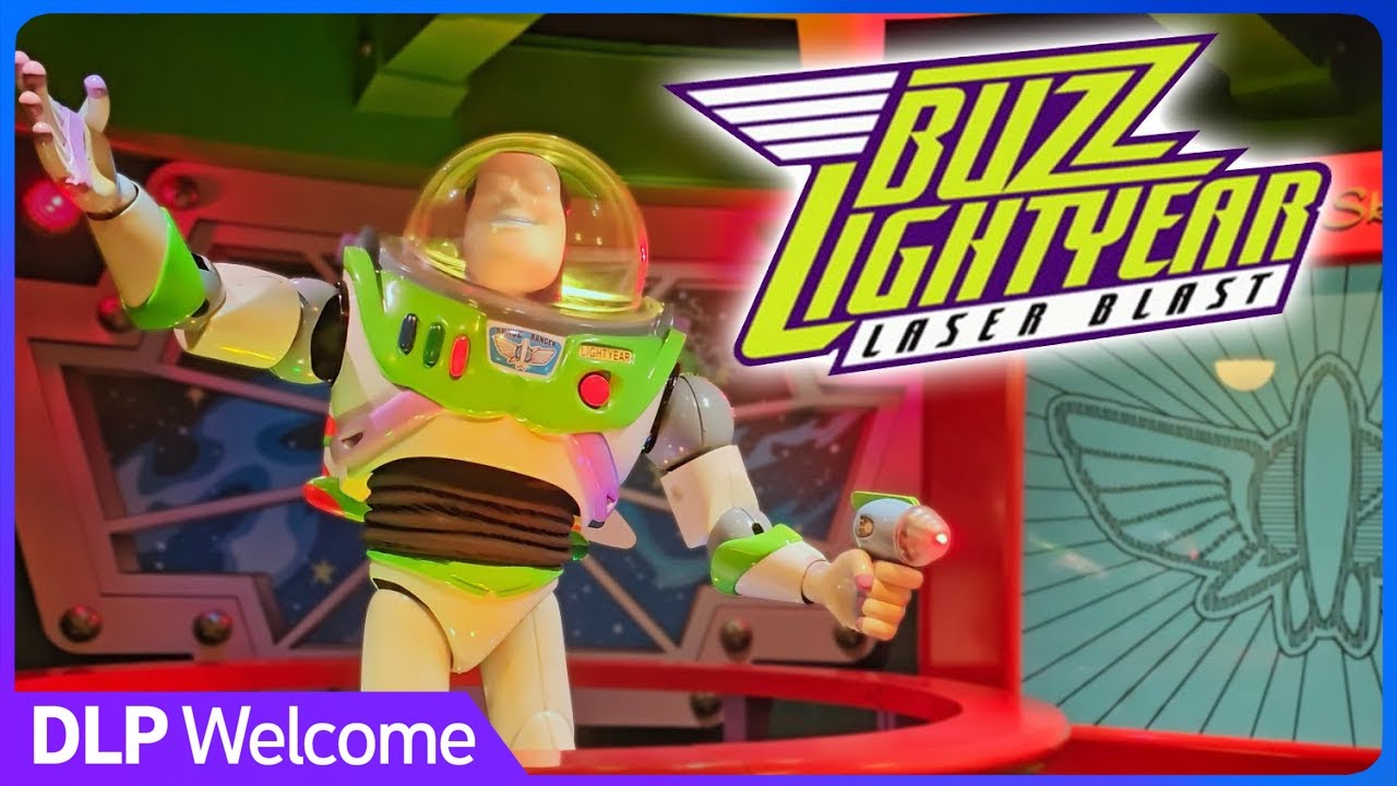 [4K-On Ride] Buzz Lightyear Laser Blast - Disneyland Paris