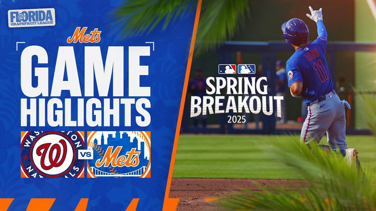 Mets Prospects Win 2025 Spring Breakout Game | March 16, 2025