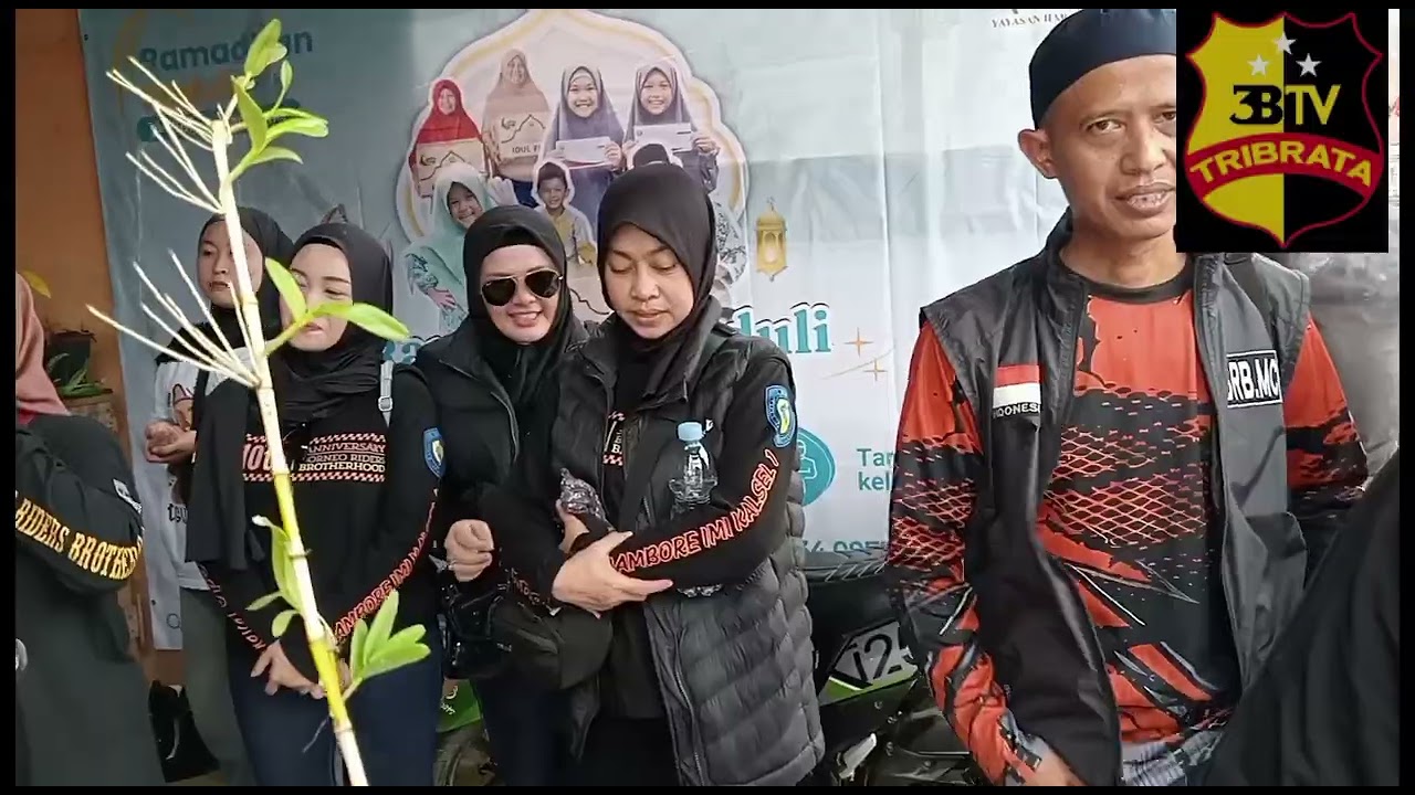 Club motor BRB Kalsel Berbagi Sembako Ke Anak Yatim Jelang Ramadhan 2026 Di Banjarbaru