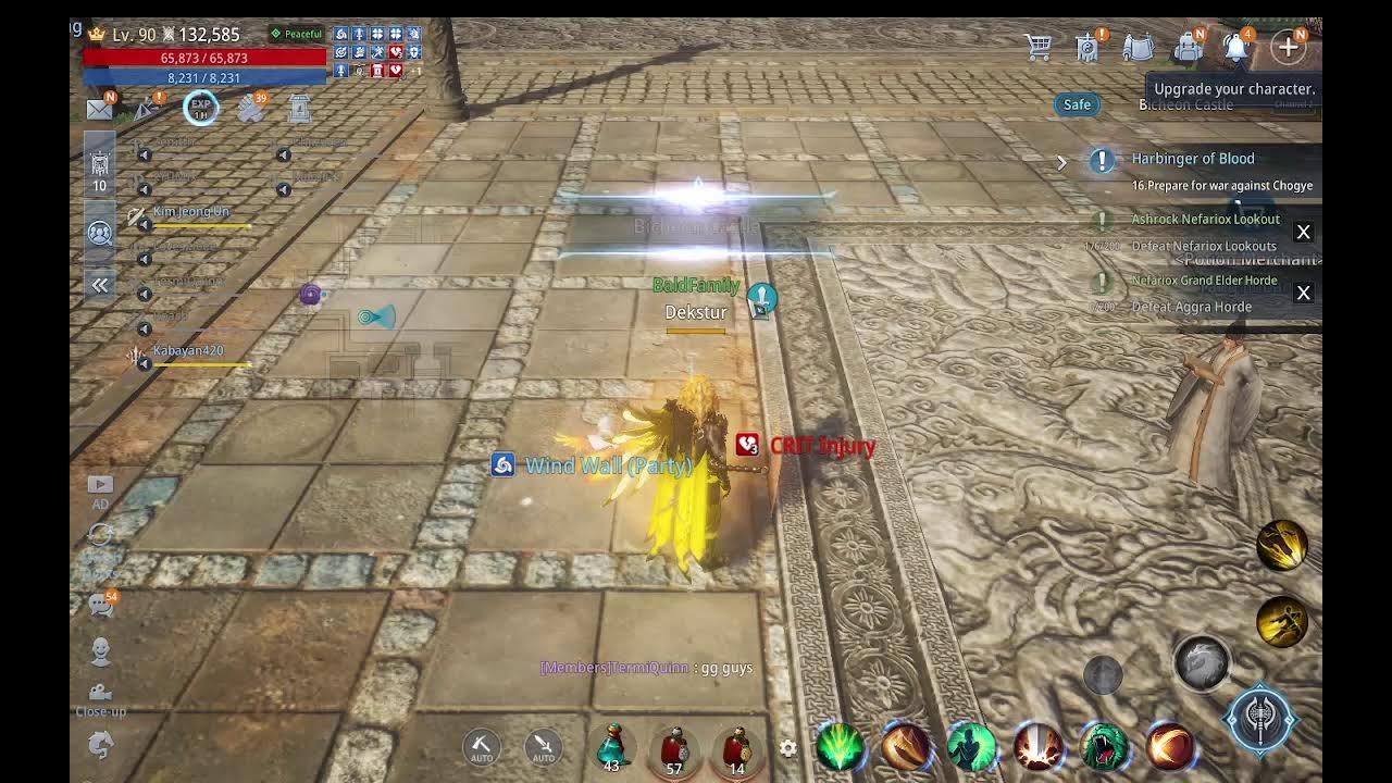 Mir4 - Castle Siege 161 - Dekstur BaldFamily 20220220