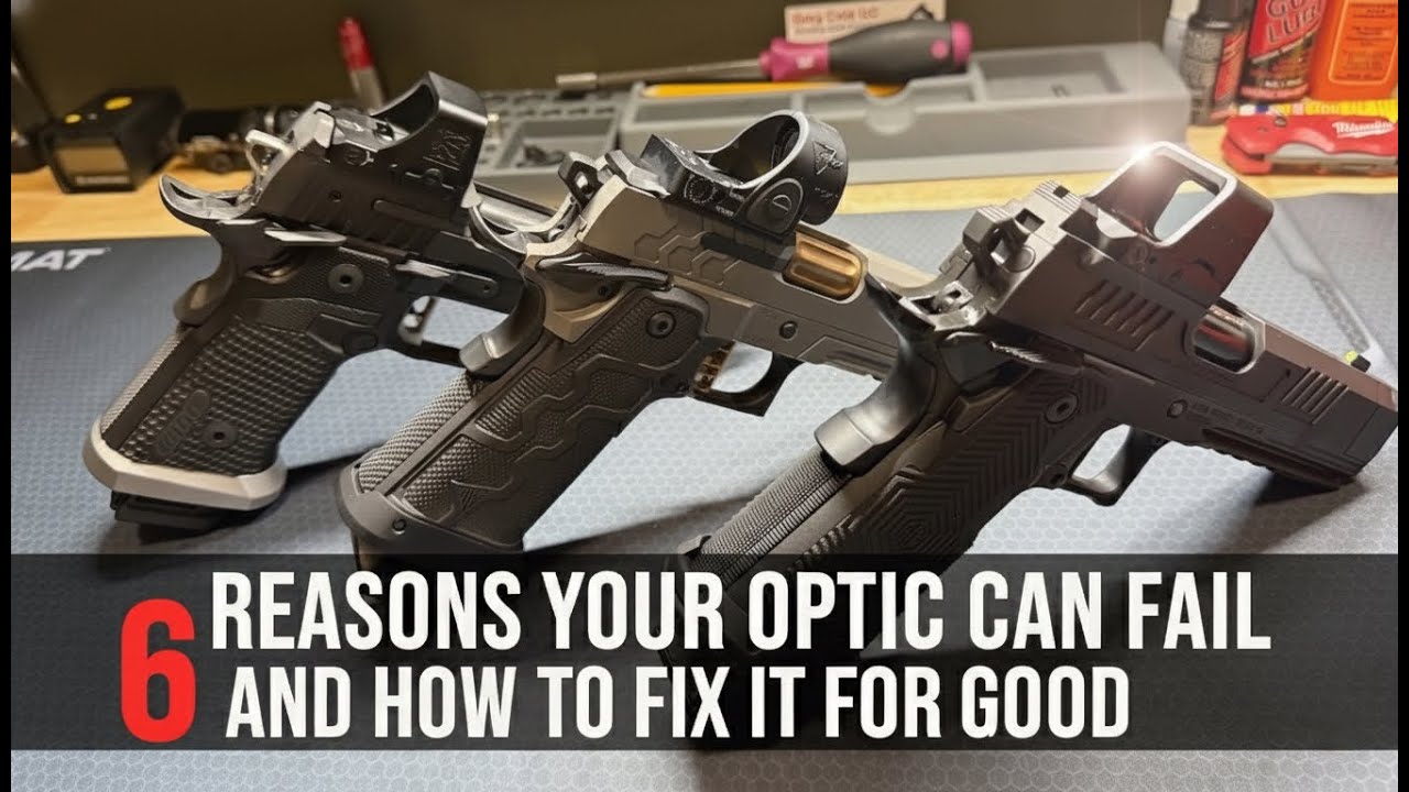 6 reasons your optic can fail - and how to fix it for good!