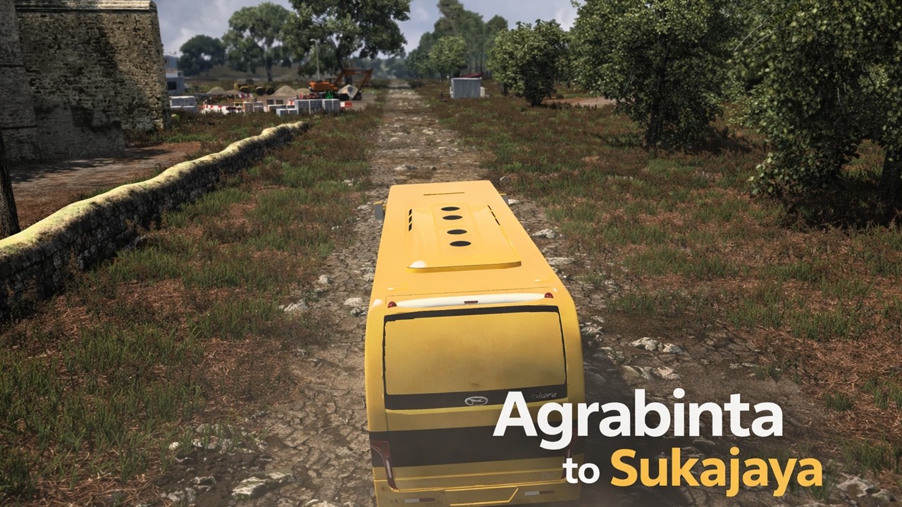 Agrabinta to Sukajaya | Map iCRF Reworked | ETS2 v1.57.2.4s | Euro Truck Simulator 2 (No Commentary)
