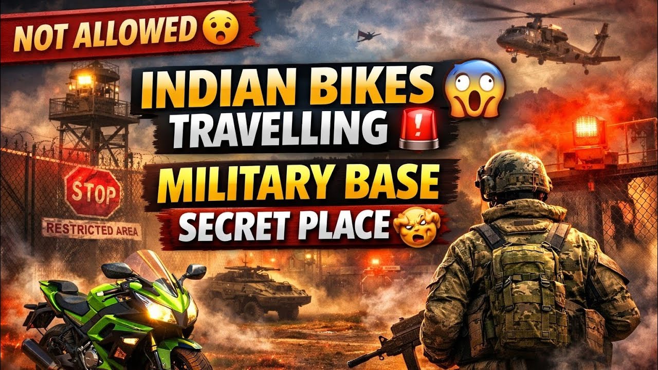 Indian bikes driving game mai 🤫secret millatery base😱😱💀😱😨😨